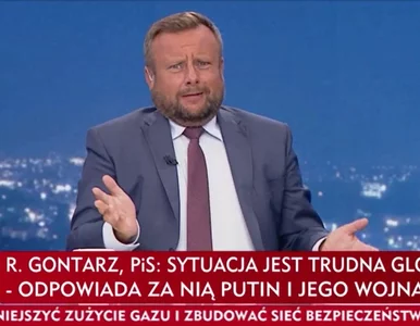 Miniatura: Awantura w studiu TVP Info. Adrian...