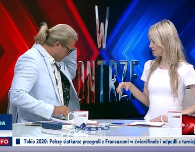 Miniatura: Problemy techniczne na antenie TVP Info....