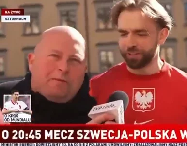 Miniatura: Incydent w TVP przed meczem Szwecja –...