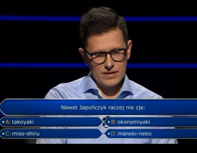 Miniatura: Wielkie emocje w „Milionerach”. Tak...