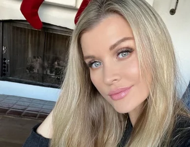 Miniatura: Joanna Krupa na pokładzie samolotu z...