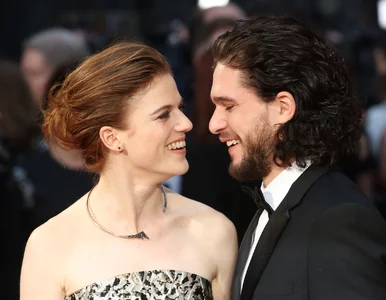 Miniatura: Kit Harington i Rose Leslie wzięli ślub....