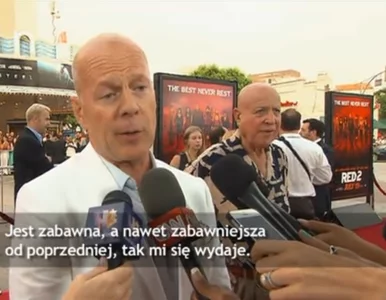 Miniatura: Bruce Willis: Red2? Zabawniejszy od...