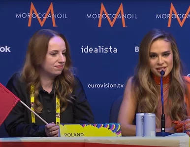 Miniatura: Blanka na konferencji po półfinale...