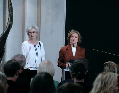 Miniatura: Przejmująca scena na gali Orłów. Cała sala...