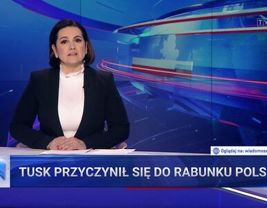 Miniatura: Godzinny roast Tuska w „Wiadomościch” TVP....
