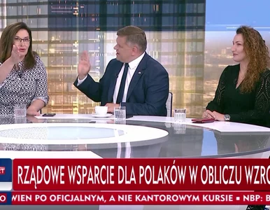 Miniatura: Ostry spór w studiu TVP Info. Senator PiS...