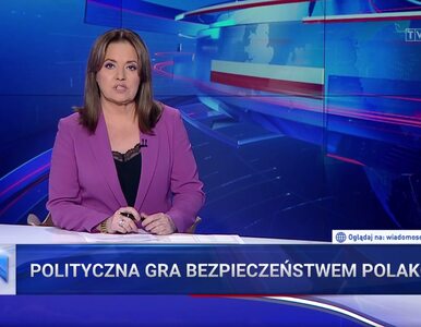 Miniatura: „Wiadomości” TVP uderzają w TVN po...