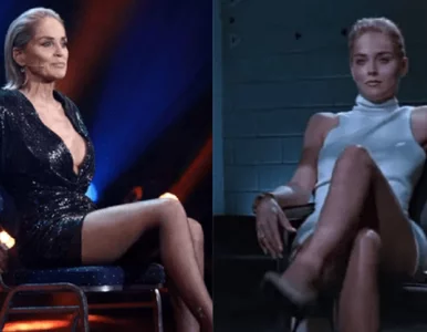 Miniatura: 61-letnia Sharon Stone odtworzyła scenę z...